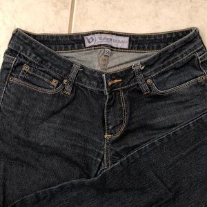 Dark blue skinny jeans